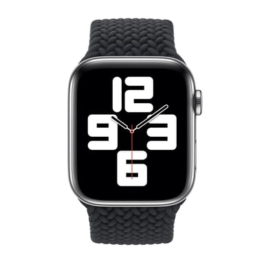 Bracelet Solo tressé pour Apple Watch | 44/45/46/49 mm - Taille 10 - Charcoal