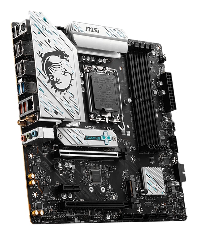 MSI B760M GAMING PLUS WIFI - vue 3