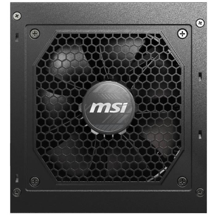 MSI Alimentation PC MAG A750GL PCIE5 - 750W 80+ Gold Modulaire - Neuf