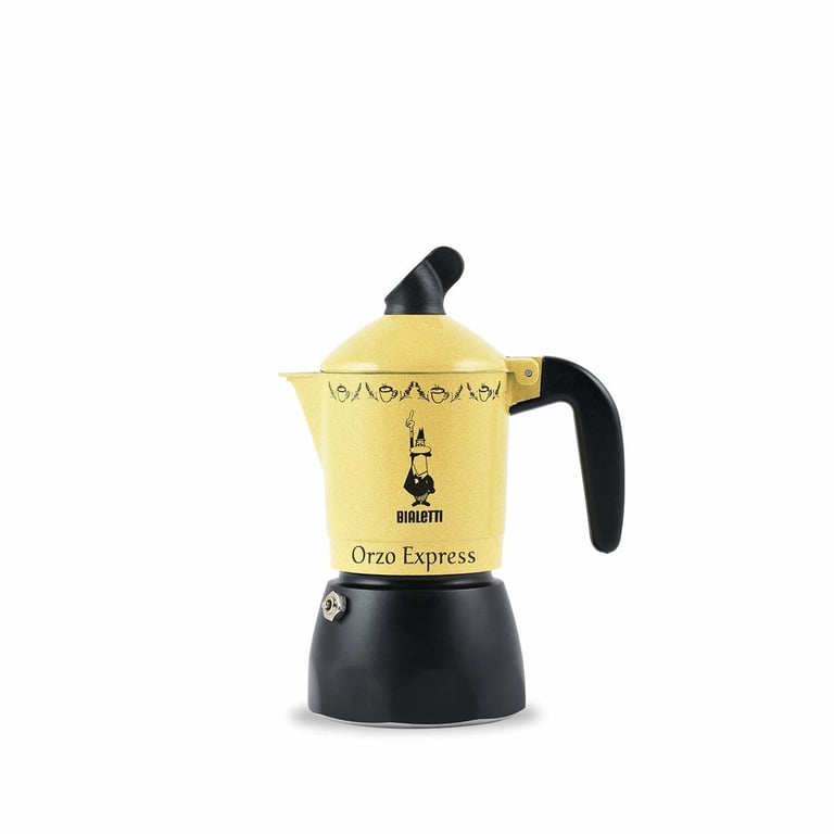 Cafetière Espresso Bialetti Orzo Express 2 Jaune 2 tasses Aluminium