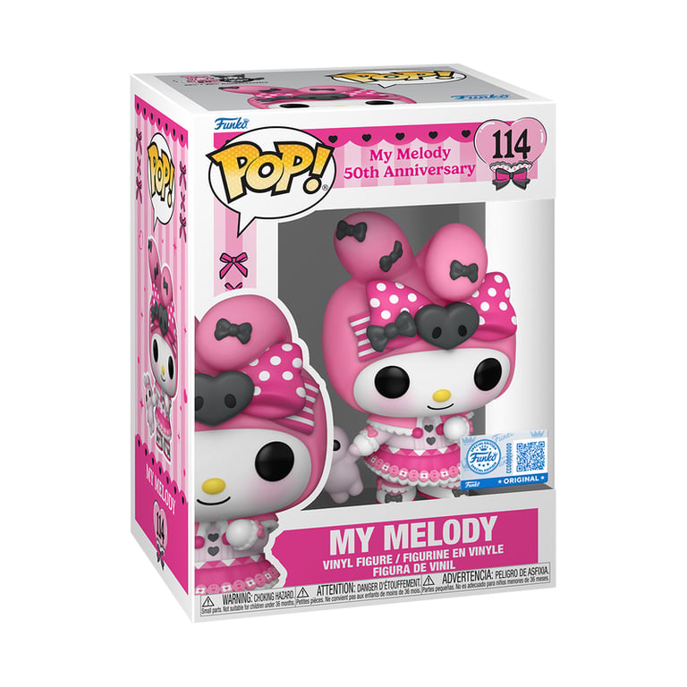 Figurine Funko Pop! Hello Kitty My Melody Kuromi Vinyle 95 cm Cadeau Idéal - vue 6