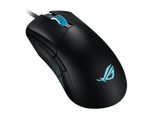 Ratón Gamer con cable Asus Rog Gladius III RGB (Negro)