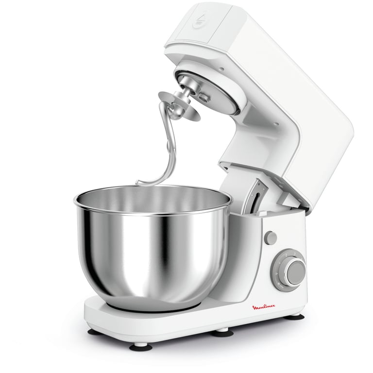Robot Pâtissier Moulinex QA150110 – 800 W, 6 Vitesses, Bol Inox 4,8 L - vue 2