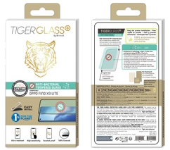 Tiger Glass Plus Verre Trempe Antibacterien Oppo Find X3 Lite
