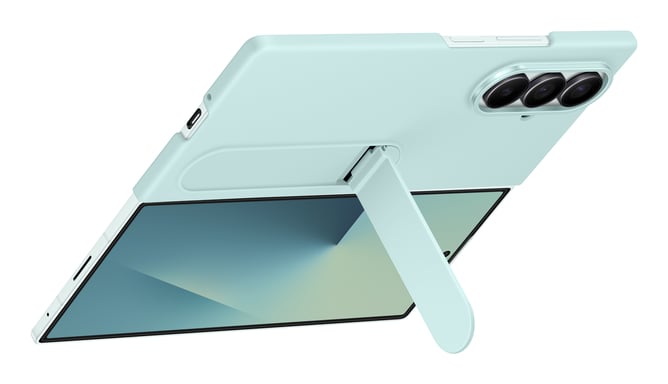 Custodia per Samsung Z Fold 7 in silicone con supporto e protezioni Schermo