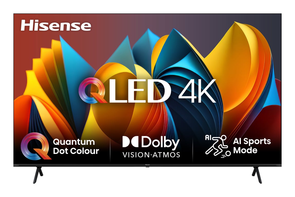 Hisense Smart TV 85 Pouces 85E7NQ QLED 4K UHD Téléviseur Dolby Vision Atmos Mode Sport IA MEMC HDR VIDAA avec Youtube Netflix Disney+ Canal + Commande vocale Alexa - vue 2