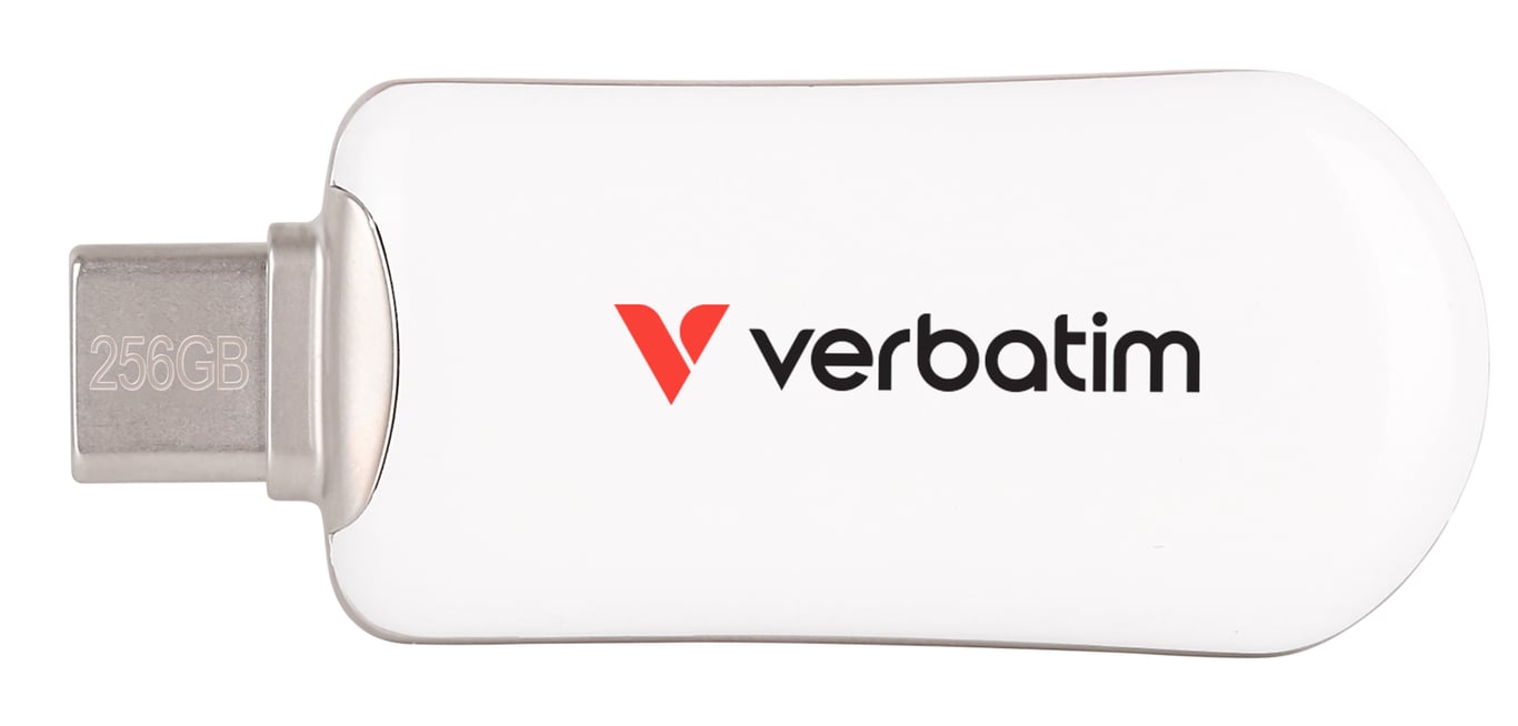 Verbatim 30230 unità flash USB USB tipo C 3.2 Gen 1 3.1 Gen 1 Bianco - vue 2