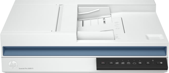 HP Scanjet Pro 2600 f1 Scanner à plat et chargeur automatique 600 x 600 DPI A4 Blanc - Neuf