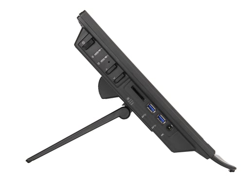 MSI Pro 16T 10M-241XEU Intel® Celeron® 5205U 39,6 cm (15.6'') 1366 x 768 pixels Écran tactile PC All-in-One 4 Go DDR4-SDRAM 256 Go SSD Wi-Fi 5 (802.11ac) Noir