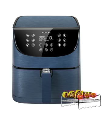 Cosori CP158-AF-RXL friteuse Unique 5,5 L Autonome 1700 W Friteuse d'air chaud Bleu