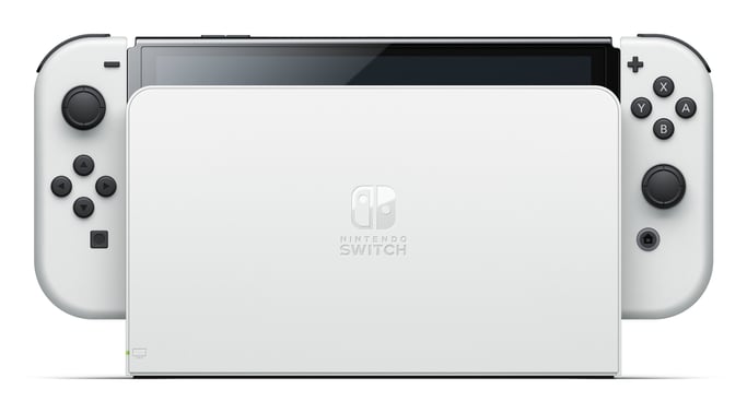 Nintendo Switch OLED + Mario Kart 8 Deluxe + Switch Online 12 Months videoconsola portátil 17,8 cm (7'') 64 GB Pantalla táctil Wifi Blanco