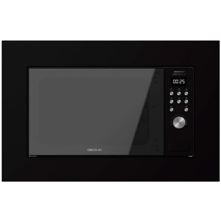 CECOTEC 01375 - Micro-ondes encastrable GrandHeat 2000 Built-In Black - Neuf