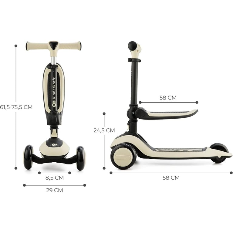 Draisienne et Trottinette à 3 Roues HALLEY Idéal pour Enfants Neuf - vue 3