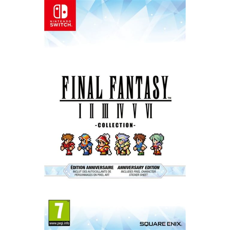 FINAL FANTASY I VI COLLECTION – Edition Anniversaire