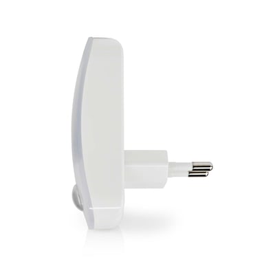 Nedis Luz LED nocturna con día/noche automático y sensor de movimiento Blanco