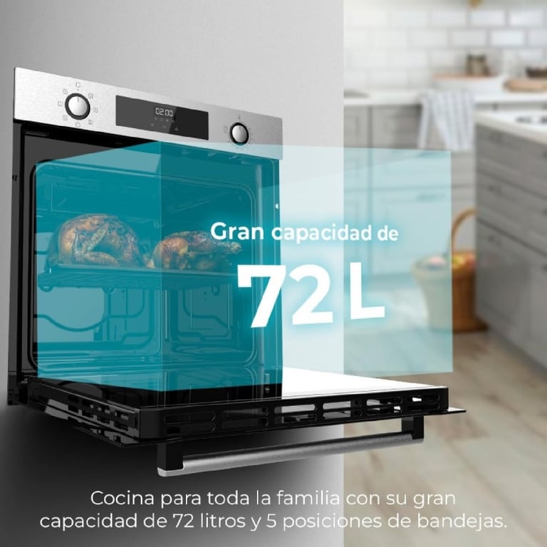 Four Électrique Cecotec Hexa M226000 – 72L, 7 Fonctions, 2800W - vue 3