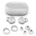 JLab IEUEBJBUDSAIRRWHT82 auricular y casco Auriculares True Wireless Stereo (TWS) Dentro de oído Música Bluetooth Blanco