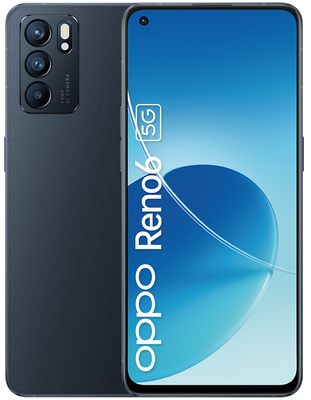 Reno 6 128 Go, Noir, débloqué