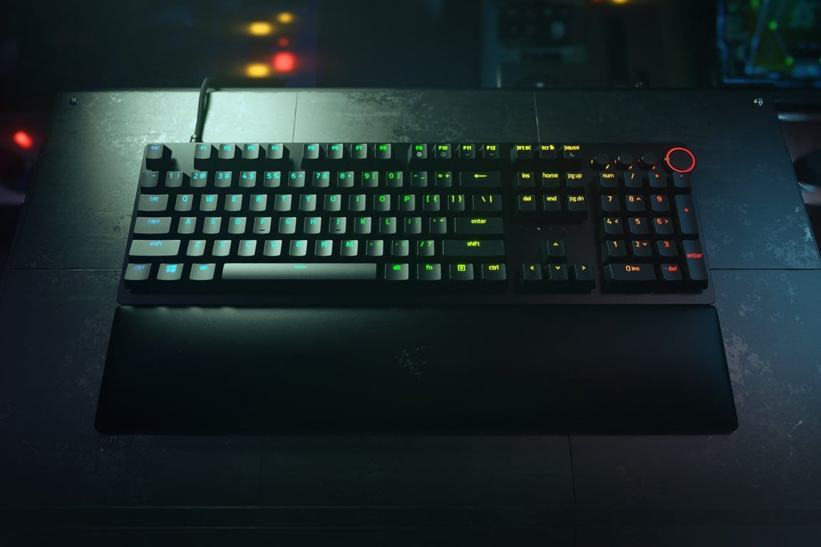 Razer Huntsman V2 clavier Gaming USB QWERTY Anglais américain Noir - Neuf
