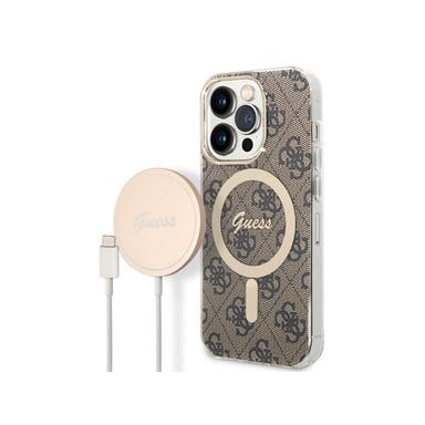 Cover per iPhone 14 Pro MagSafe 4G e caricabatteria wireless MagSafe 15W Qi