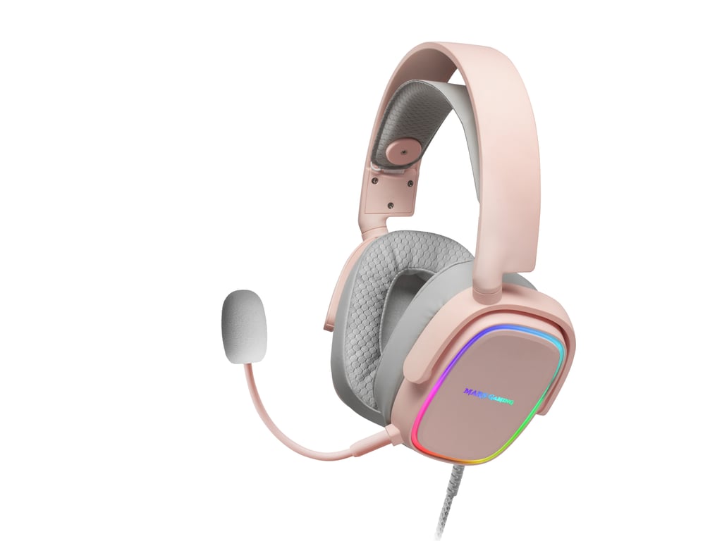 Casque Gaming Mars Gaming MHAXP – RGB Flow, Micro Amovible, Hi-Fi - vue 3
