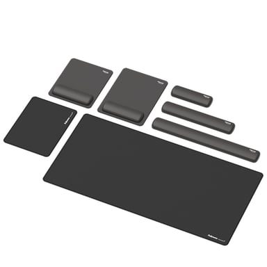 Fellowes Breyta descansa muñecas Silicona Negro