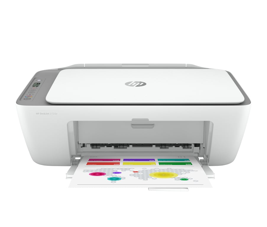 HP DeskJet imprimante multifonction jet d'encre thermique A4 4800 x 1200 Scanner photocopieuse WiFi - vue 2