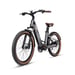 Vélo électrique en fibre de carbone MIHOGO AIR, autonomie de 206 km, double batterie, navigation intelligente, trajets urbains, Gris
