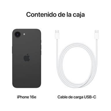 iPhone 16e (5G) 128 Go, Noir