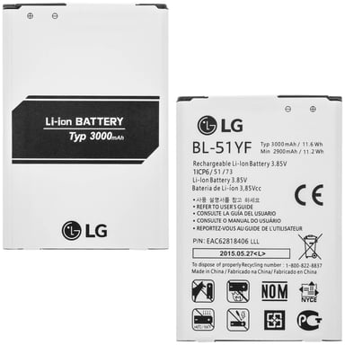 Batería original LG para LG G4 – LG BL-51YF - 3000 mAh