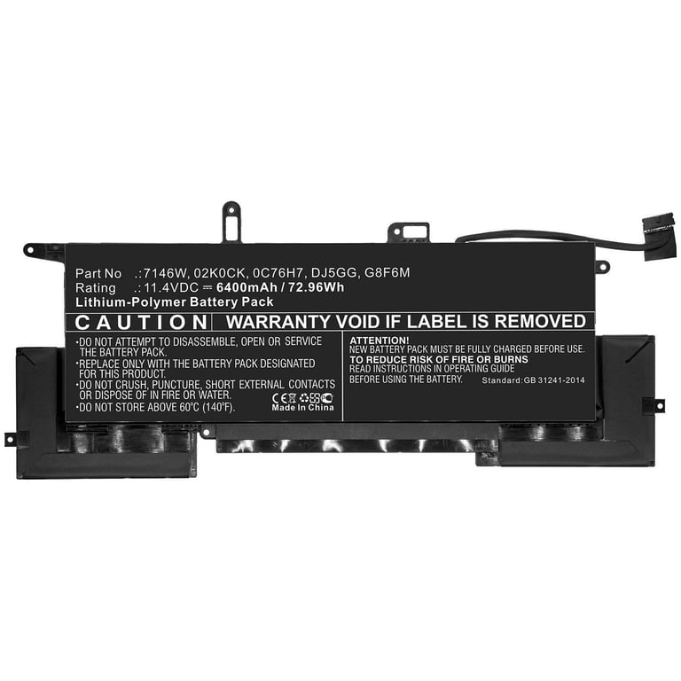 CoreParts MBXDE BA0204 composant de laptop supplémentaire Batterie Neuf