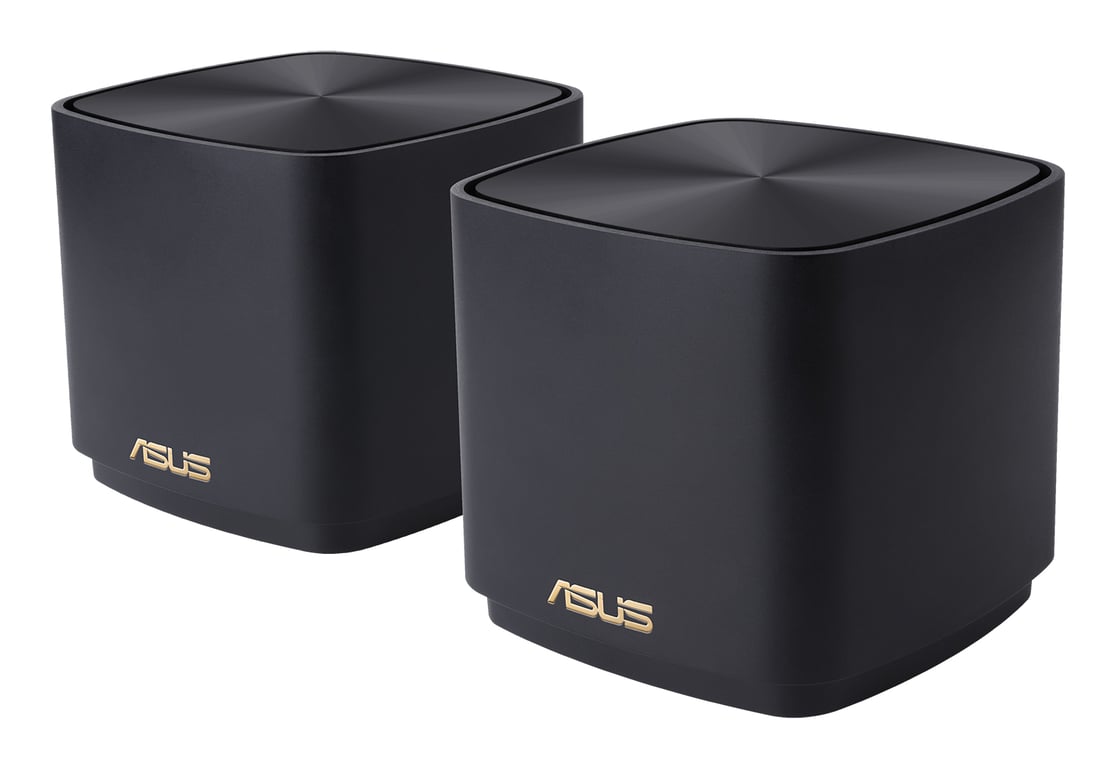 ASUS ZenWiFi XD4 Plus (B-2-PK) Bi-bande (2,4 GHz / 5 GHz) Wi-Fi 6 (802.11ax) Noir Interne - Neuf