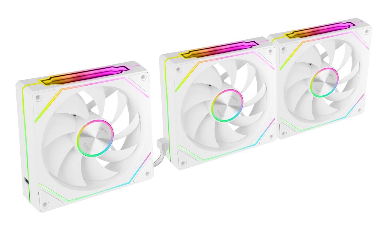 Mars Gaming MF LINKFINITYKIT2W Boitier PC Ventilateur 12 cm 3 pièce Neuf - vue 3