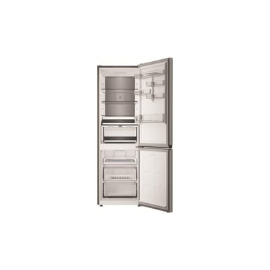 Réfrigérateur combiné Whirlpool WHK26372X5EA1 pose libre 2 portes, congélateur bas 370 L Dual No Frost, inox anti-traces gris, LED, 37 dB