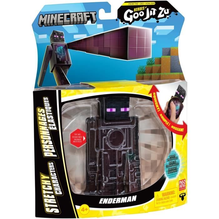 Figurine - HERoeS OF GOO JIT ZU - MINECRAFT - Enderman - 11 cm - Neuf
