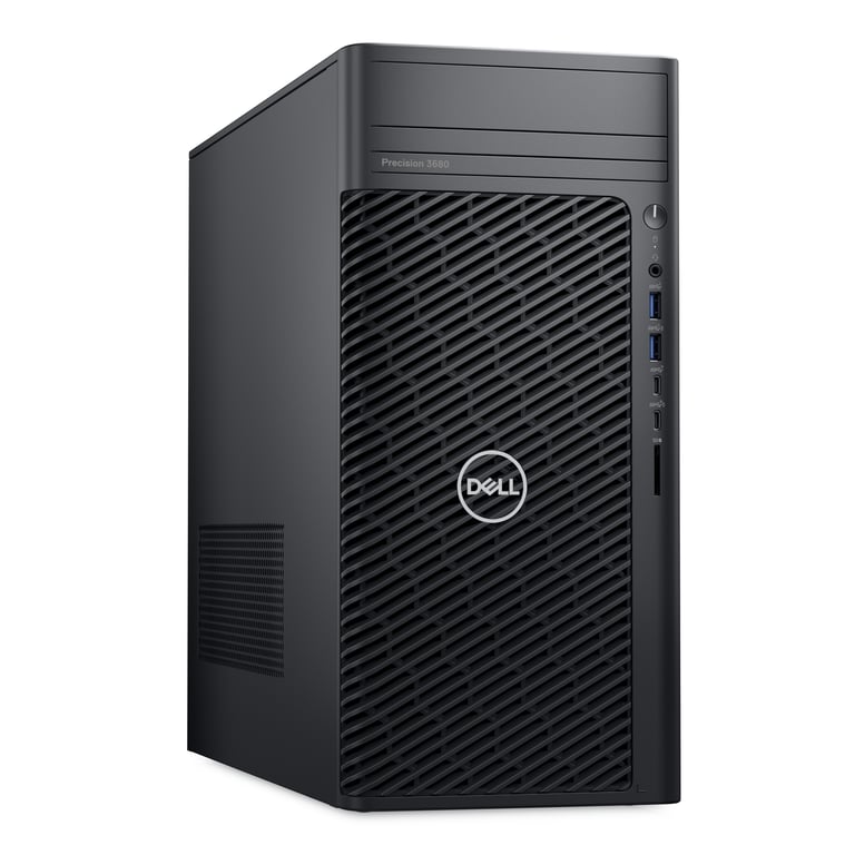 DELL Precision 3680 Intel® Core™ i7 i7-14700 16 Go DDR5-SDRAM 512 Go SSD NVIDIA T1000 Windows 11 Pro Tower Station de travail Noir - Neuf