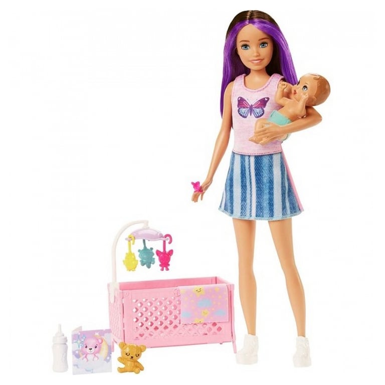 Barbie Skipper Babysitters Inc. - Coffret Bébé Dormeur - Neuf