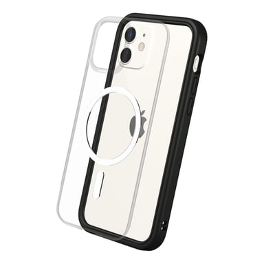 RHINOSHIELD Coque modulaire Mod NX Compatible avec MagSafe pour [iPhone 12/12 Pro] Force magnétique supérieure, Personnalisable. Absorbe Les impacts des Chutes de 3.5 mètres - Noir