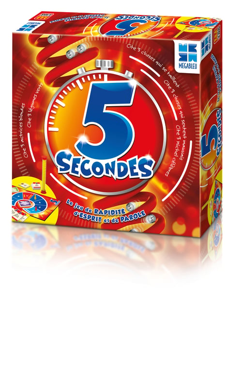 Jeu De Société Megableu 678078 – 5 Secondes Relai Électronique Pour 2 À 4 Joueurs - vue 4