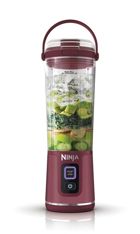 Blender Ninja BLAST BLENDER SANS FIL CRANBERRY BC151EUCR - Neuf