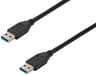 Ewent EC1021 cable USB USB 3.2 Gen 1 (3.1 Gen 1) 1 m USB A Negro