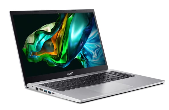 Acer Aspire 3 A315-44P-R47A AMD Ryzen? 7 5700U Laptop 39,6 cm (15,6'') Full HD 16 GB DDR4-SDRAM 512 GB SSD Wi-Fi 6 (802.11ax) Windows 11 Home Argento