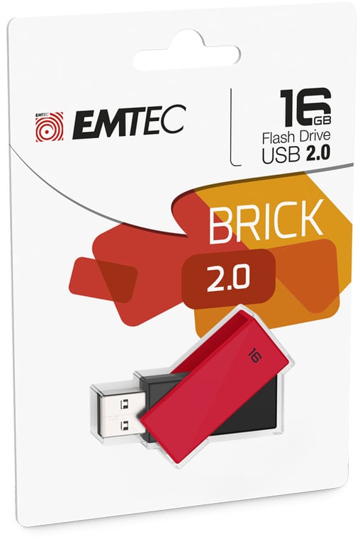Emtec C350 Brick lecteur USB flash USB Type A 2.0 Neuf - vue 10