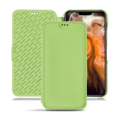 Housse cuir Apple iPhone 11 Pro Max -  - Vert - Simili cuir