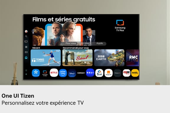 Samsung TV AI QLED 55'' Q7F4 2025, 4K, Quantum Dots