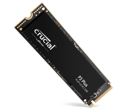 Crucial P3 Plus M.2 1Tb PCI Express 4.0 3D NAND NVMe