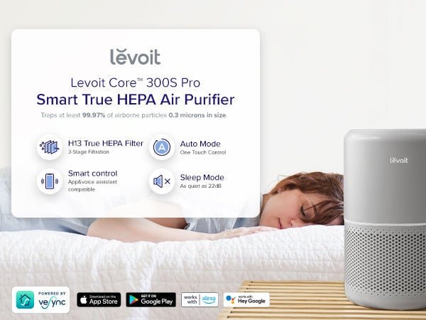 LEVOIT Purificateur d'air Core Pro Smart True HEPA Neuf - vue 2