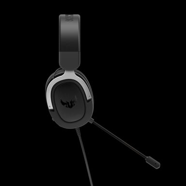 ASUS TUF Gaming H3 Casque Avec fil Arceau Jouer Noir, Gris