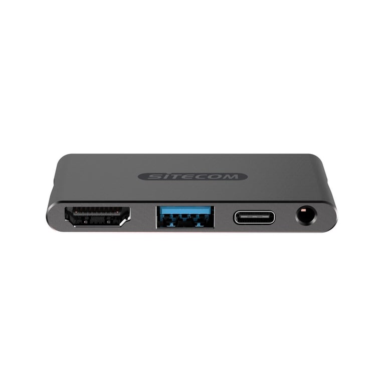 Adapt.Multiport USB 3.1 C-1xUSB-A 3.1/USB-C PD/HDMI UHD 30Hz/Jack 4p CN-392