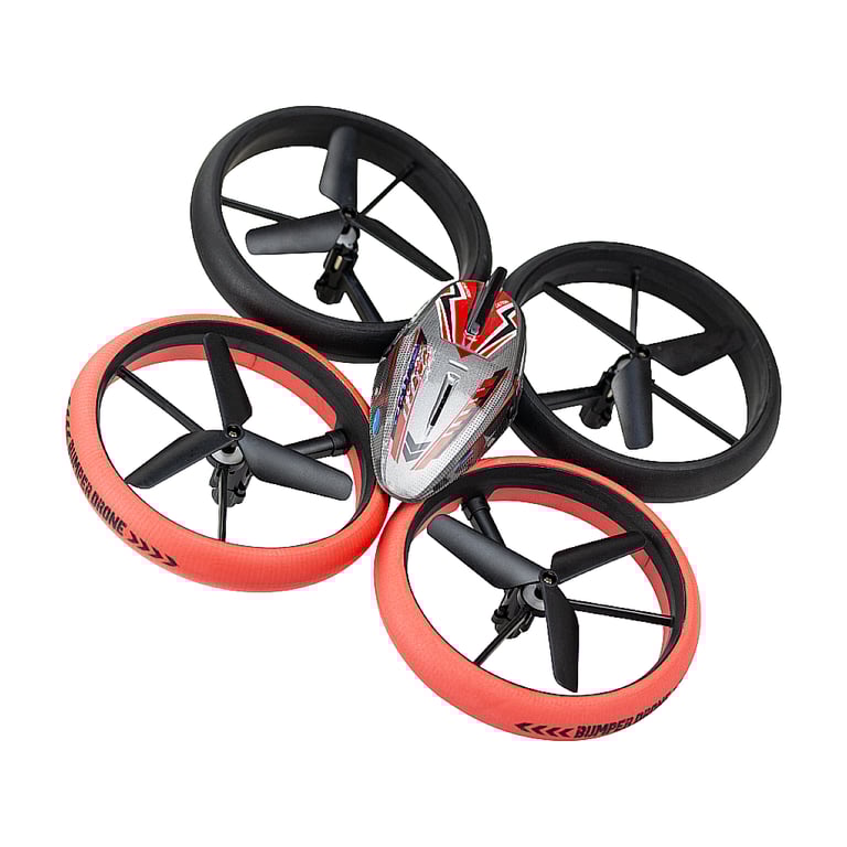 Flybotic Drone Rc Bumper Lit - vue 3